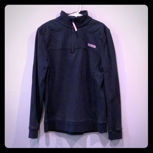Vineyard vines! Navy woman’s shep shirt